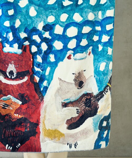 アトリエKOTETSU フリースブランケット（ブランケット）｜BIRTHDAY BAR