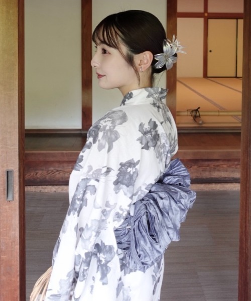 NOEMIE 黒 浴衣・帯セット NOEMIE 浴衣 黒 - メルカリ