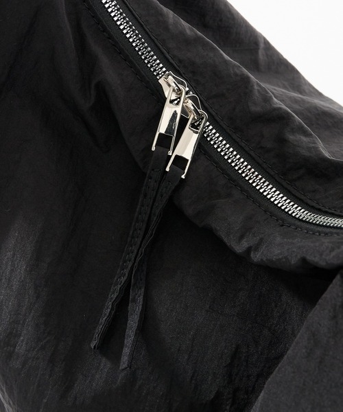 STUDIOUS(ステュディオス)の「【STUDIOUS】3WAY ROUND SHOULDER BAG/ドローコードショルダーバッグ(ショルダーバッグ・メンズ・ブラック・FREE)」の14枚目の写真