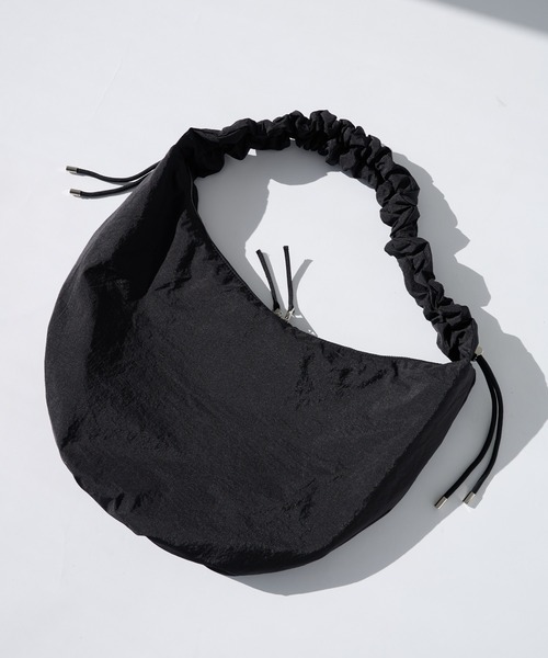 STUDIOUS】3WAY ROUND SHOULDER BAG/ドローコードショルダーバッグ