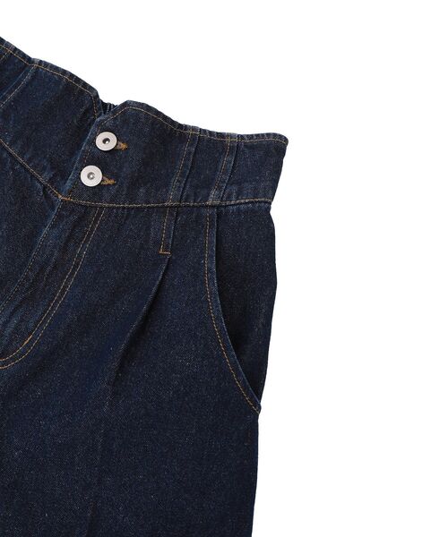 earth music&ecology（アースミュージックアンドエコロジー）の「ハイウエストデニムパンツ（デニムパンツ・レディース・ライトインディゴブルー/インディゴブルー・S/M）」の7枚目の写真
