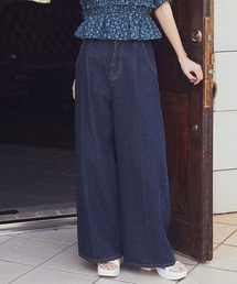 earth music&ecology | ハイウエストデニムパンツ(デニムパンツ)