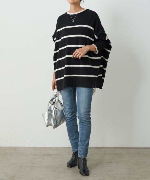 タグ付き新品　ビアズリー BIGニットクルー　定価24,200 BEARDSLEY（ビアズリー） ニット セーター クルービッグニット