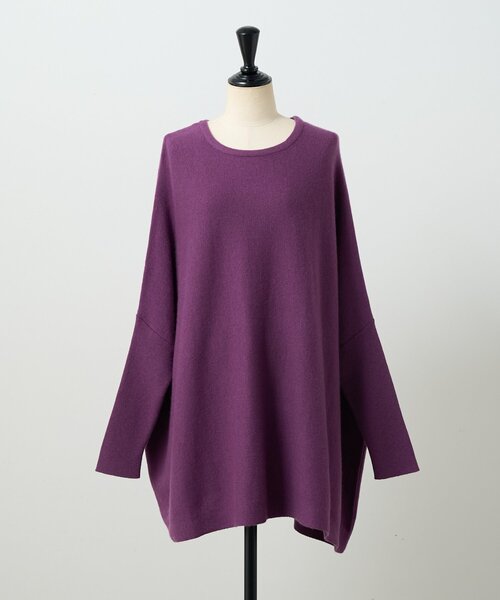 BEARDSLEY BIGニットクルーショート美品 クルービッグニット(ショート)（ニット/セーター）｜BEARDSLEY