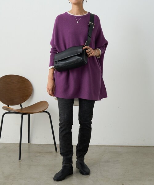 はくちゃんBEARDSLEY ビアズリー　ビッグニットショートプルオーバー はくちゃん様専用BEARDSLEY ビアズリー ビッグニットショート