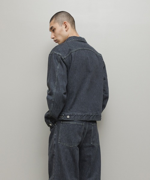 bal(バル)の「CURB POCKET DENIM JACKET(デニムジャケット・メンズ・インディゴブルー/ブラック・3/2/1)」の12枚目の写真