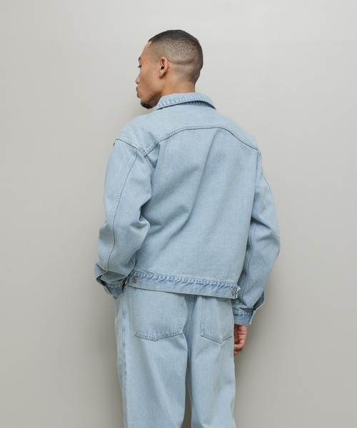 bal(バル)の「CURB POCKET DENIM JACKET(デニムジャケット・メンズ・インディゴブルー/ブラック・3/2/1)」の15枚目の写真