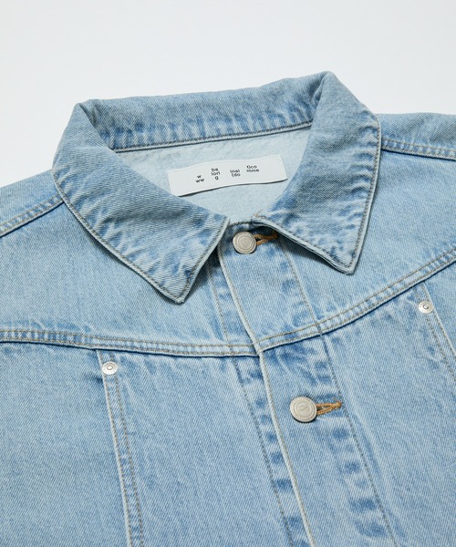 bal(バル)の「CURB POCKET DENIM JACKET(デニムジャケット・メンズ・インディゴブルー/ブラック・3/2/1)」の18枚目の写真