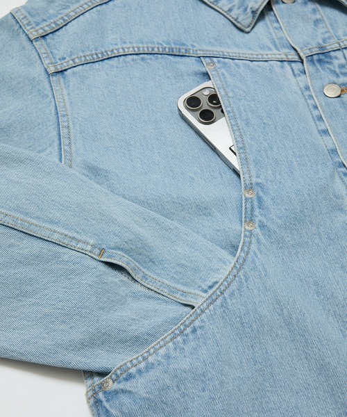 bal(バル)の「CURB POCKET DENIM JACKET(デニムジャケット・メンズ・インディゴブルー/ブラック・3/2/1)」の22枚目の写真