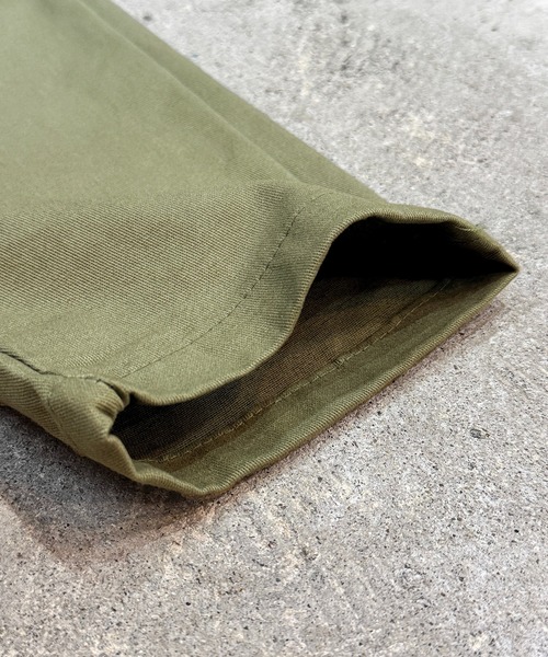 CALIFORNIA OUTFITTERS（カリフォルニア アウトフィッターズ）の「7E12 ミリタリー風 ワークオーバーオール カーゴパンツ（サロペット/オーバーオール・レディース・ブラック/オリーブ・M/L/XL）」の7枚目の写真