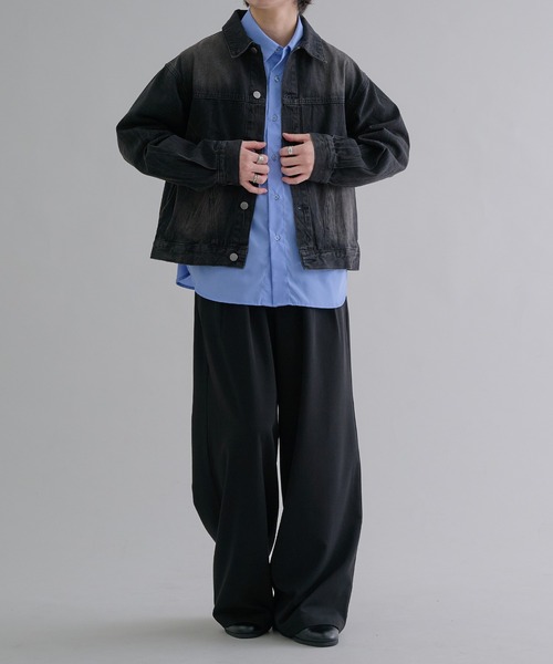 セール】ビンテージライクデニムジャケット（デニムジャケット