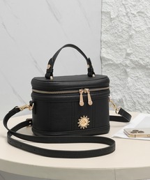 ⭐️新品未使用 Darich バニティバッグ 黒 ゴールドパーツ BLK バッグ Darich - Darich バニティバッグ 黒の通販 by .｜ダーリッチなら