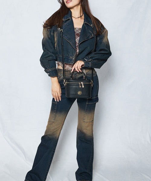 EVRIS（エヴリス）の「【EVRIS/エヴリス】SUNNY メタル　アンティーク　 バニティ　バッグ（ショルダーバッグ・レディース・グレイッシュベージュ/シルバー/ブラック・FREE）」の10枚目の写真