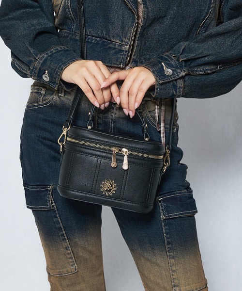 EVRIS（エヴリス）の「【EVRIS/エヴリス】SUNNY メタル　アンティーク　 バニティ　バッグ（ショルダーバッグ・レディース・グレイッシュベージュ/シルバー/ブラック・FREE）」の11枚目の写真