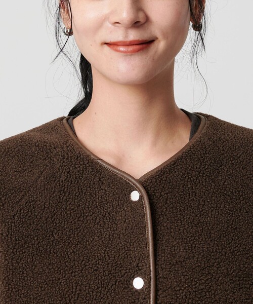 WEB限定】ボア×フェイクムートン リバーシブルジャケット（その他