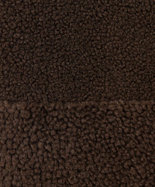 BEAUTY&YOUTH UNITED ARROWS(ビューティーアンドユースユナイテッドアローズ)の「【WEB限定】ボア×フェイクムートン リバーシブルジャケット(その他アウター・レディース・ダークグレー/ダークブラウン/ブラック/オフホワイト・S/M)」の9枚目の写真