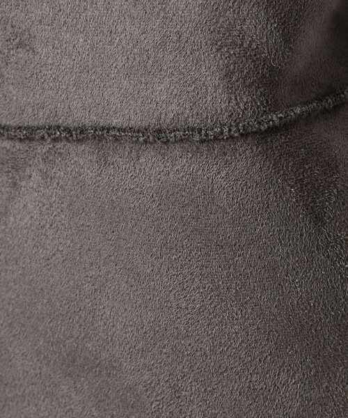 BEAUTY&YOUTH UNITED ARROWS(ビューティーアンドユースユナイテッドアローズ)の「【WEB限定】ボア×フェイクムートン リバーシブルジャケット(その他アウター・レディース・ダークグレー/ダークブラウン/ブラック/オフホワイト・S/M)」の12枚目の写真