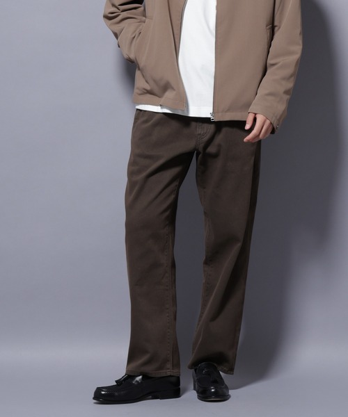 NANO universe（ナノユニバース）の「イージーバギーパンツ（その他パンツ・メンズ・ブルー/ブラック/カーキブラウン/ベージュ・S/M/L）」の2枚目の写真