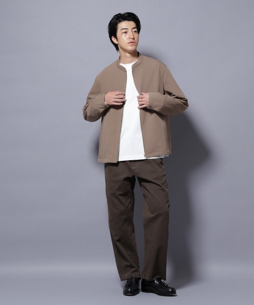 NANO universe（ナノユニバース）の「イージーバギーパンツ（その他パンツ・メンズ・ブルー/ブラック/カーキブラウン/ベージュ・S/M/L）」の5枚目の写真