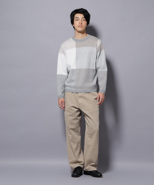 NANO universe（ナノユニバース）の「イージーバギーパンツ（その他パンツ・メンズ・ブルー/ブラック/カーキブラウン/ベージュ・S/M/L）」の21枚目の写真