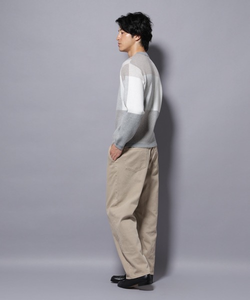 NANO universe（ナノユニバース）の「イージーバギーパンツ（その他パンツ・メンズ・ブルー/ブラック/カーキブラウン/ベージュ・S/M/L）」の13枚目の写真