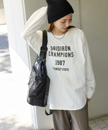 追加》ギャザーヘムロングスリーブ（Tシャツ/カットソー