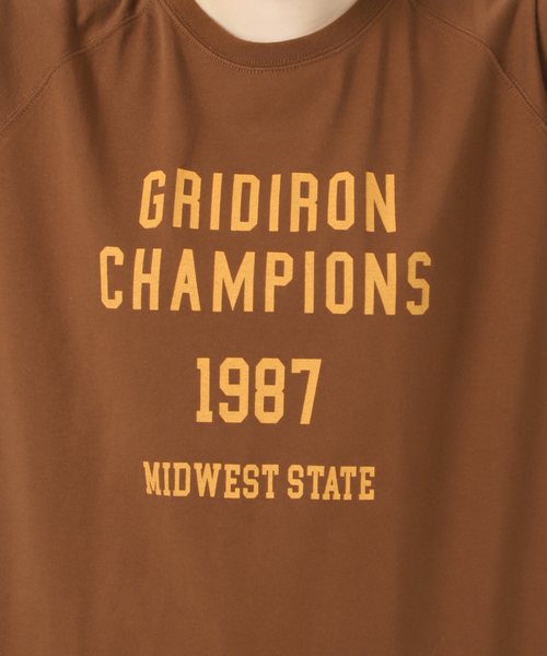 JOURNAL STANDARD relume（ジャーナルスタンダード　レリューム）の「ラグランスリーブカレッジロングスリーブTEE（Tシャツ/カットソー・レディース・ホワイト×ホワイト/チョコ/ボルドー/ブラックミックス・FREE）」の15枚目の写真