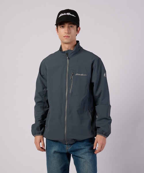 Eddie Bauer（エディーバウアー）の「サンドストーン バックボーン ジャケット（ブルゾン・メンズ・イエロー/スカイブルー/オレンジ/ブラック/グレイッシュブルー・S/M/L/XL/XXL）」の4枚目の写真