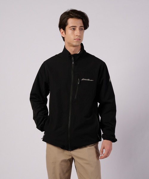 Eddie Bauer（エディーバウアー）の「サンドストーン バックボーン ジャケット（ブルゾン・メンズ・イエロー/スカイブルー/オレンジ/ブラック/グレイッシュブルー・S/M/L/XL/XXL）」の2枚目の写真