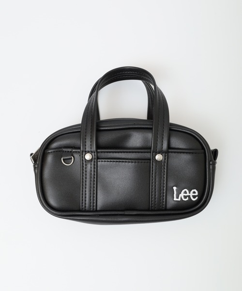 Lee(リー)の「Lee スクバ型 合皮ポーチ(ポーチ・キッズ・ブラック/ブラウン・FREE)」の3枚目の写真