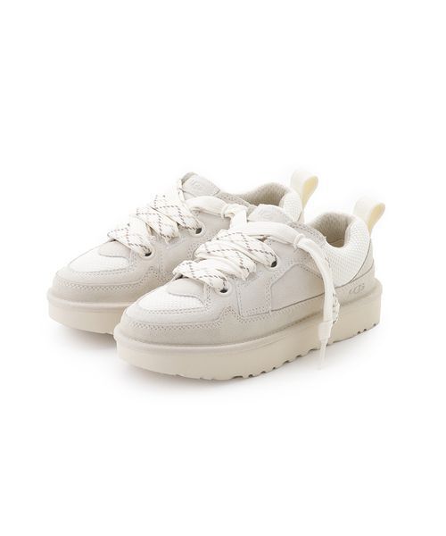 UGG(アグ)の「【UGG】W LO LOWMEL(スニーカー・レディース・アイボリー・23/22/25/24)」の1枚目の写真