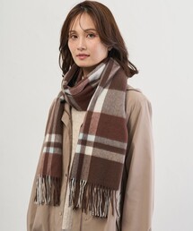 J.PRESS（ジェイプレス）の「カシミヤチェック マフラー（マフラー）」