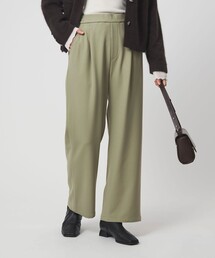 パンツ（グリーン・カーキ/緑色系・ワイド・ルーズ）ファッション通販