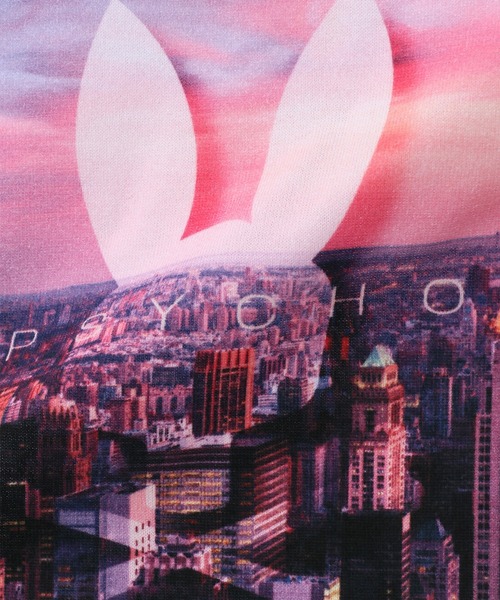 Psycho Bunny(サイコバニー)の「フォトプリント ロングスリーブTシャツ(Tシャツ/カットソー・メンズ・ホワイト/ブラック・SMALL/MEDIUM/LARGE/X-LARGE)」の10枚目の写真