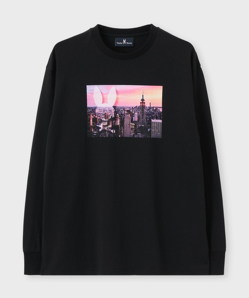 Psycho Bunny(サイコバニー)の「フォトプリント ロングスリーブTシャツ(Tシャツ/カットソー・メンズ・ホワイト/ブラック・SMALL/MEDIUM/LARGE/X-LARGE)」の14枚目の写真