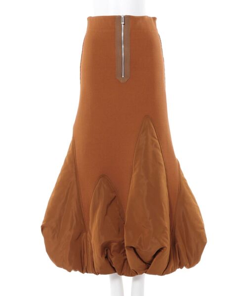UN3D.（アンスリード）の「PADDED HEM FRONT-ZIP SK / パデッドヘムフロントジップスカート（スカート・レディース・キャメル/ブラック/カーキ・36/38）」の10枚目の写真