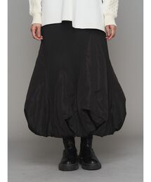 UN3D.（アンスリード）の「PADDED HEM FRONT-ZIP SK【セットアップ着用可能】 / パデッドヘムフロントジップスカート（スカート）」