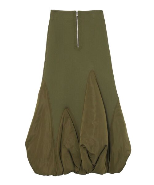 UN3D.（アンスリード）の「PADDED HEM FRONT-ZIP SK / パデッドヘムフロントジップスカート（スカート・レディース・キャメル/ブラック/カーキ・36/38）」の21枚目の写真