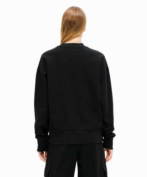 MSGM(エムエスジーエム)の「MSGM CUTE KITTY グラフィック スウェットシャツ(スウェット・レディース・ブラック・S/M/L)」の4枚目の写真