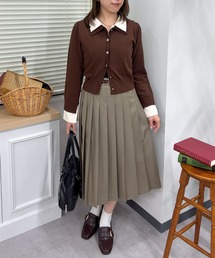 31 Sons de mode | 2025秋冬新作 ベルト付きミディプリーツスカート(スカート)