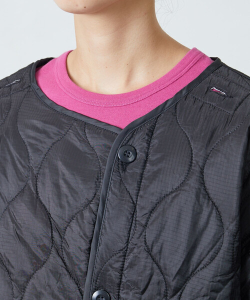 FREAK'S STORE（フリークスストア）の「限定展開　M65 ライナー モッズ セット コート （3WAY・モッズコート・キルトライナー）（モッズコート・レディース・ベージュ/オリーブ/ブラック/オフホワイト・ﾌﾘ-）」の20枚目の写真