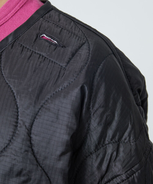 FREAK'S STORE（フリークスストア）の「限定展開　M65 ライナー モッズ セット コート （3WAY・モッズコート・キルトライナー）（モッズコート・レディース・ベージュ/オリーブ/ブラック/オフホワイト・ﾌﾘ-）」の21枚目の写真