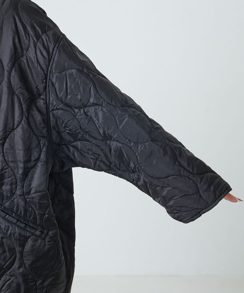 FREAK'S STORE（フリークスストア）の「限定展開　M65 ライナー モッズ セット コート （3WAY・モッズコート・キルトライナー）（モッズコート・レディース・ベージュ/オリーブ/ブラック/オフホワイト・ﾌﾘ-）」の22枚目の写真