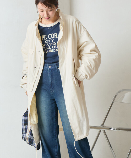 【新品】FREAK'S STORE ／M65キルトライナー＆モッズコート FREAK'S STORE（フリークスストア）の「WEB限定 ビッグ