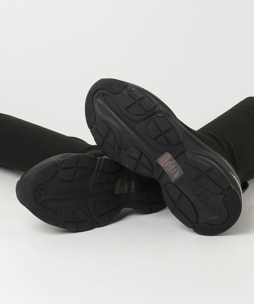 軽量・撥水加工】ストレッチニット ニーハイブーツ（ブーツ）｜+diana