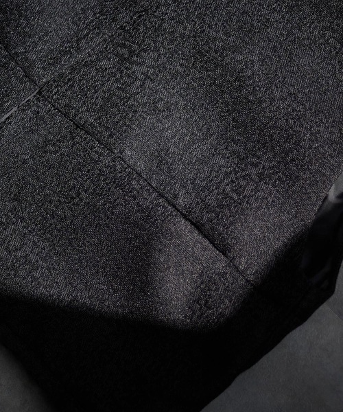 CHIGNON(シニヨン)の「(CHIGNON)TWEED SHORT VEST(ベスト・レディース・ベージュ/ブラック・ONE SIZE)」の10枚目の写真