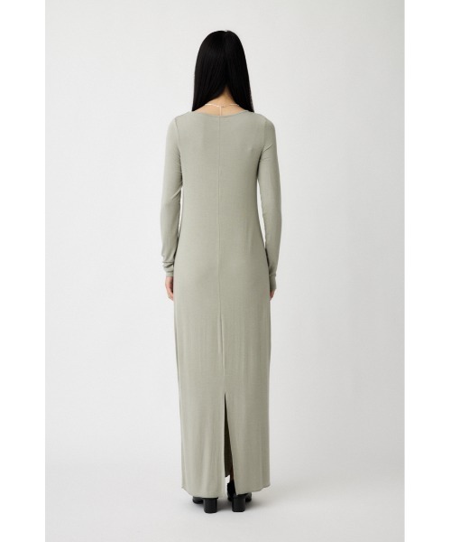 MOUSSY(マウジー)の「LAYER CUT ドレス(ワンピース・レディース・ライトブラック/ライトカーキ・1/2)」の14枚目の写真