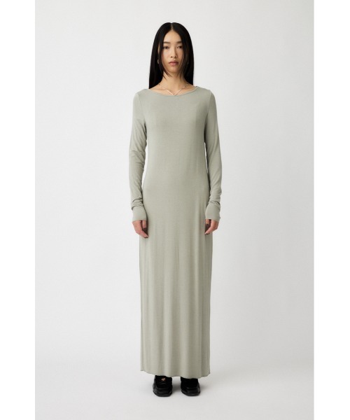 MOUSSY(マウジー)の「LAYER CUT ドレス(ワンピース・レディース・ライトブラック/ライトカーキ・1/2)」の15枚目の写真