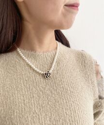 MAJESTIC LEGON | モチーフパールネックレス(ネックレス)