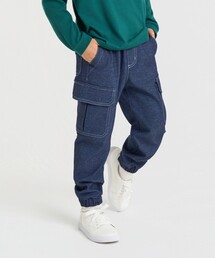 COMME CA ISM | デニムライクストレッチジョガーパンツ(デニムパンツ)